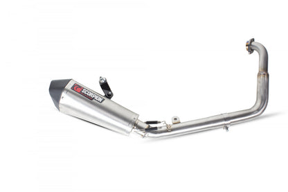 Scorpion RYA95SYSSEO Yamaha YZF-R125 Serket Taper Full System - Brushed Stainless Steel Sleeve | ML Performance EU EU