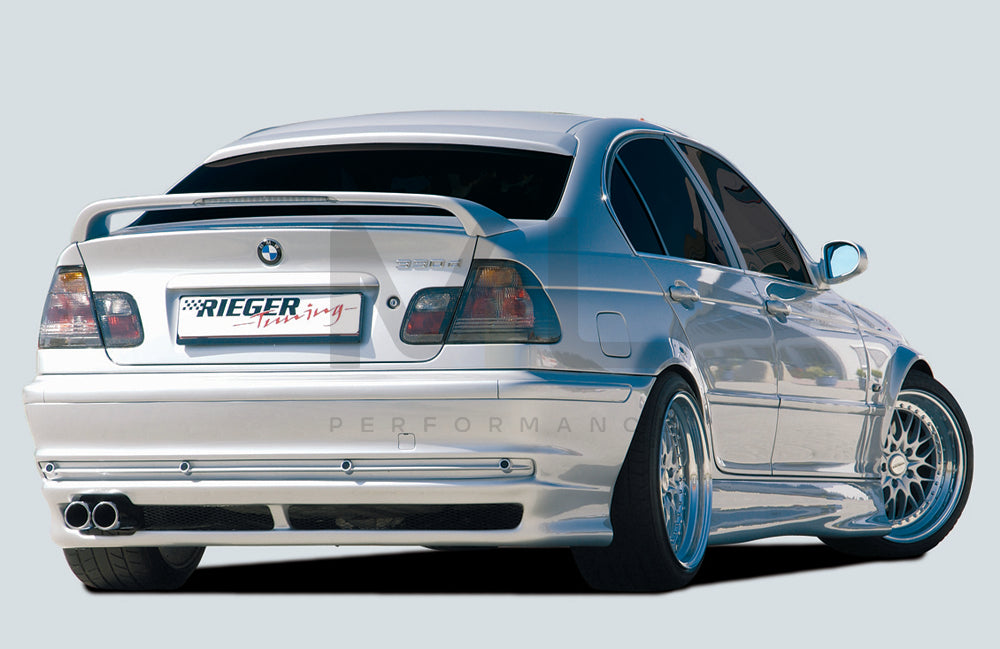 Rieger 00050106 BMW 3 Series E46 Rear Diffuser 2 | ML Performance EU Car Parts