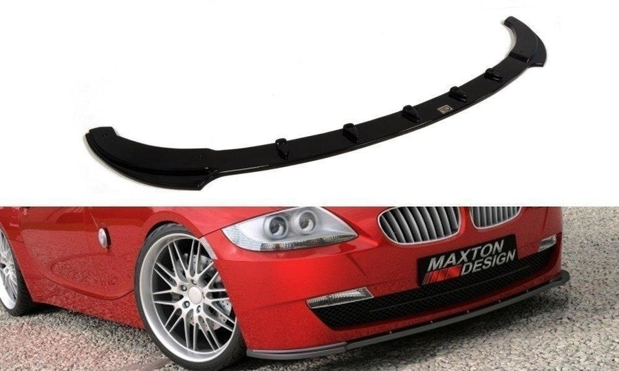 Maxton Design BM-Z4-85F-FD1T Front Splitter BMW Z4 E85 / E86 (Facelift) | ML Performance UK Car Parts