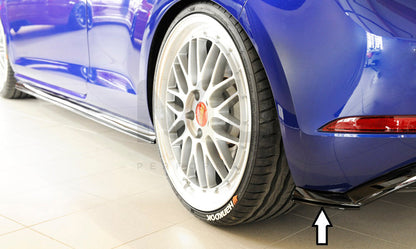 Rieger 00059585 VW Mk7 Mk7-Line Golf GTI Rear Side Splitter 6 | ML Performance EU Car Parts