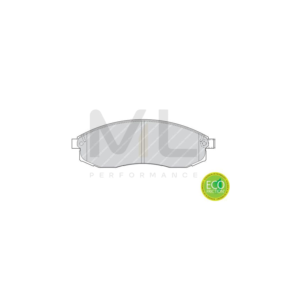 Ferodo Premier Fdb774C Brake Pad Set Not Prepared For Wear Indicator, With Brake Caliper Screws | ML Performance Car Parts