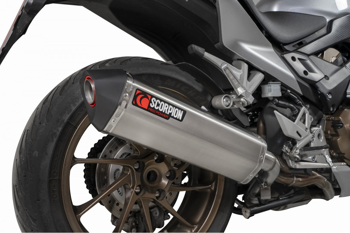 Scorpion RHA168TEO Honda VFR800 F Serket Parallel Slip-On - Titanium Sleeve | ML Performance EU EU