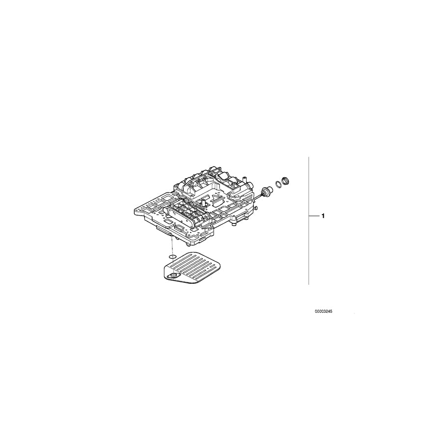 Genuine BMW 24341422935 E36 E34 Control Unit (Inc. 320i & 520i) | ML Performance EU Car Parts