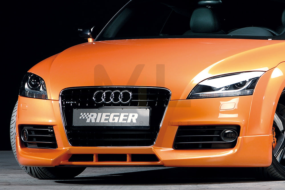 Rieger 00055160 Audi 8J TT Front Splitter 1 | ML Performance EU Car Parts