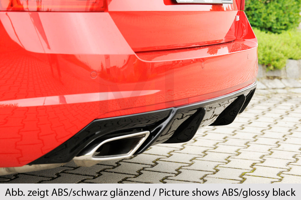 Rieger 00079016 Skoda 5E Octavia RS Rear Diffuser 3 | ML Performance EU Car Parts