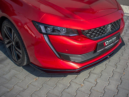 Maxton Design Peugeot 508 MK2 Front Splitter V.2