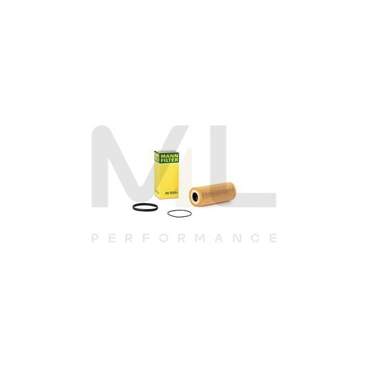 MANN-FILTER HU 7029 z Oil Filter with seal, Filter Insert | ML Performance Car Parts