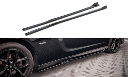 Maxton Design DO-CH-2-SRT-SD1T Side Skirts Diffusers Dodge Charger SRT MK7 Facelift | ML Performance UK Car Parts