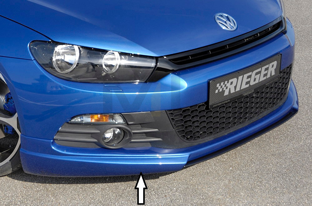 Rieger 00014100 VW 13 Mk3 Scirocco Front Splitter 1 | ML Performance EU Car Parts