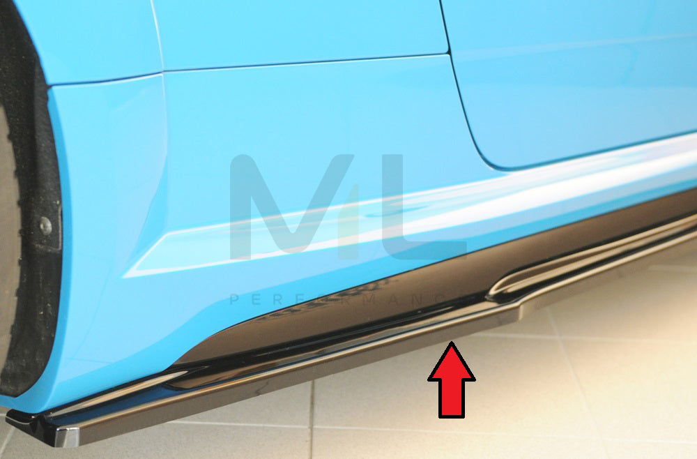 Rieger 00088235 Audi 8J-FV 8S Side Skirt Splitter (TT, TTS & TTRS) 5 | ML Performance EU Car Parts