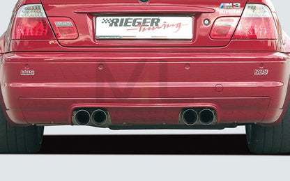 Rieger 00050241 BMW 3 Series E46 M3 Rear Diffuser 1 | ML Performance EU Car Parts