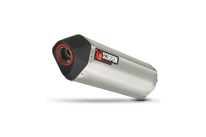Scorpion RHA156SEO Honda VFR1200 X Crosstourer Serket Parallel Slip-On - Brushed Stainless Steel Sleeve | ML Performance EU EU