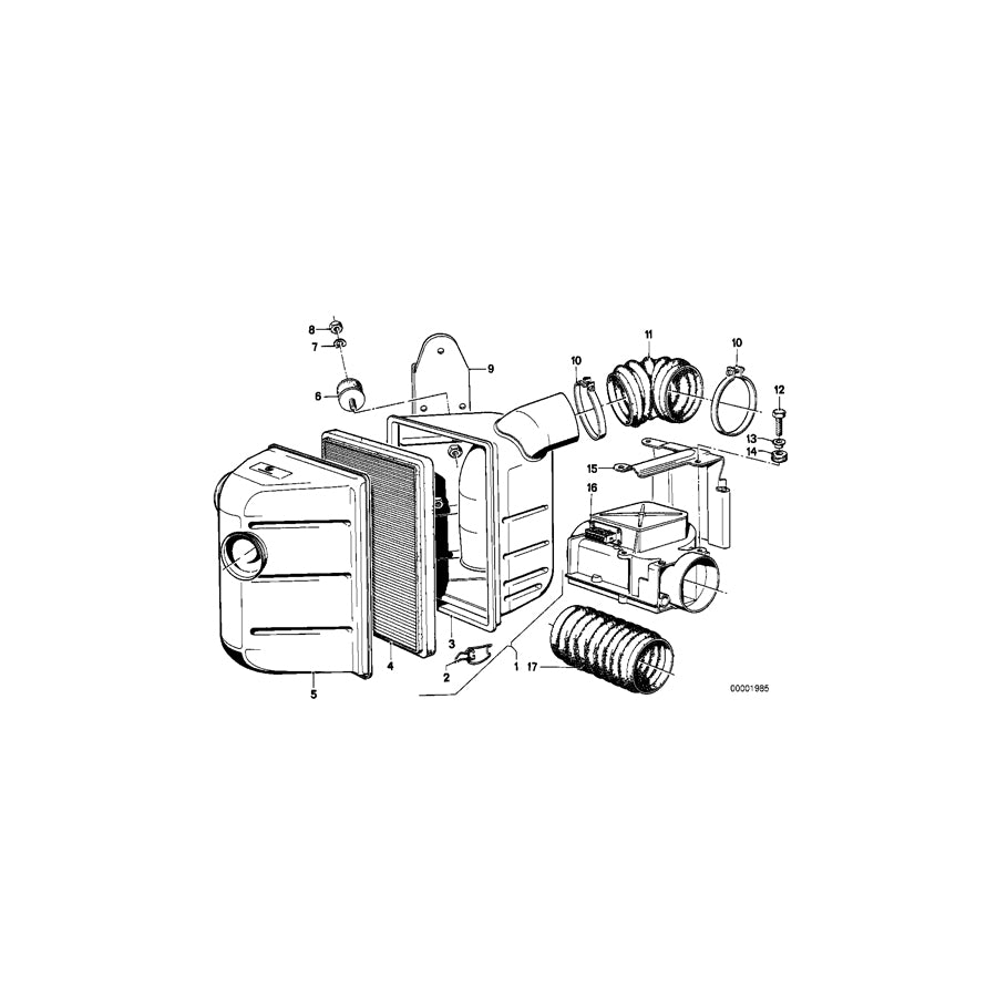 Genuine BMW 13651362245 E12 E23 Rubber Grommet (Inc. 530i & 745i) | ML Performance EU Car Parts