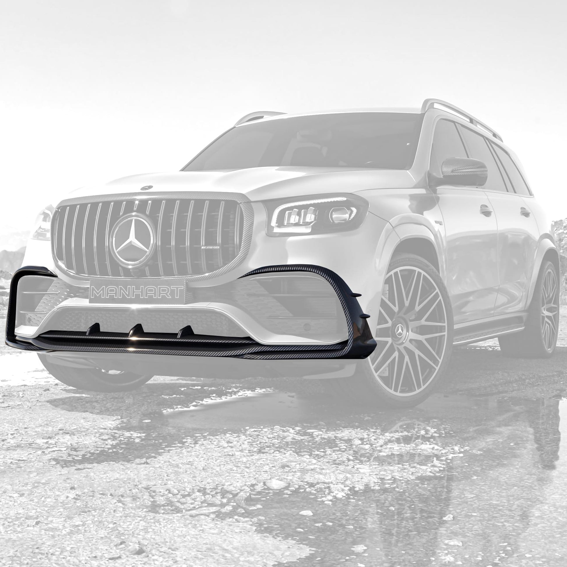 MANHART CARBON FRONT SPOILER FOR MERCEDES-AMG GLS 63