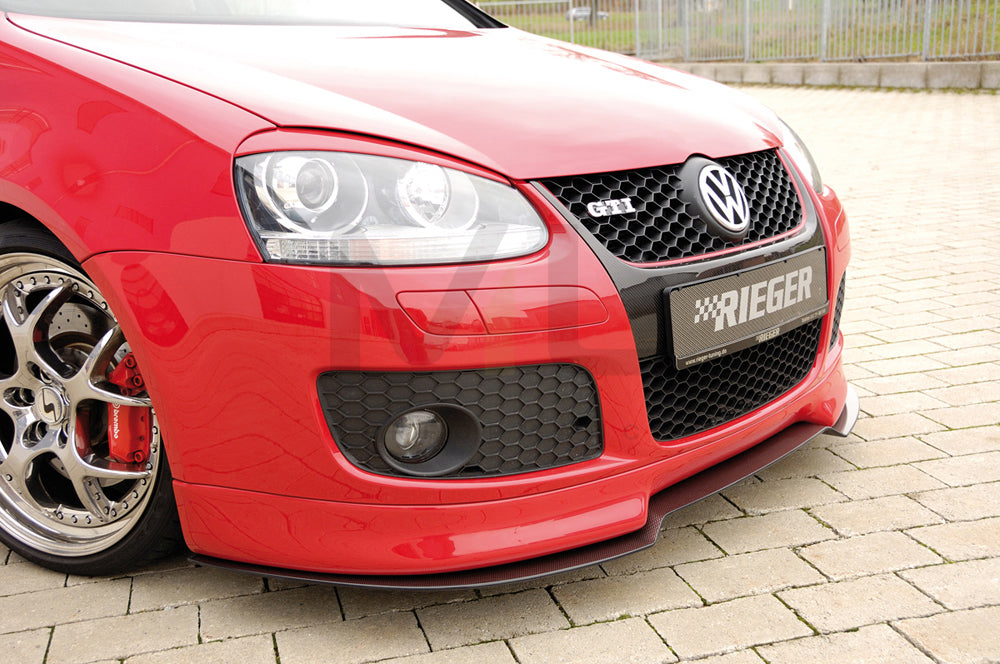 Rieger 00059400 VW Mk3 Jetta & Mk5 Golf Front Splitter 1 | ML Performance EU Car Parts