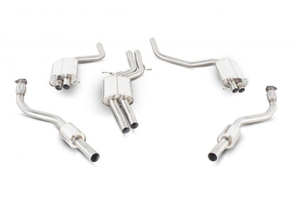 Scorpion SAU048SYS Audi RS4 B8 Resonated Cat-Back System Inc Active Exhaust Valve | ML Performance EU EU