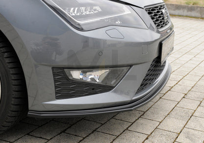 Rieger 00027022 SEAT 5F Front Splitter (Leon FR & Leon Cupra) 8 | ML Performance EU Car Parts