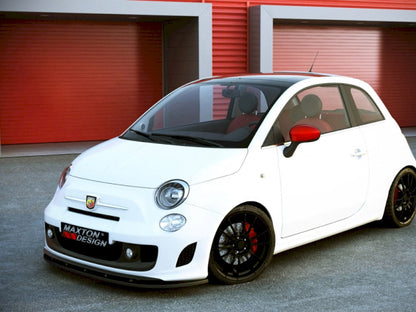Maxton Design Fiat 500 MK1 Abarth (2008-2012) Front Splitter V.1