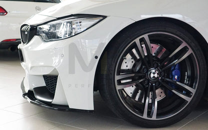 Rieger 00053420 BMW 4 Series F80 F82 F83 Front Splitter (M3 & M4) 7 | ML Performance EU Car Parts