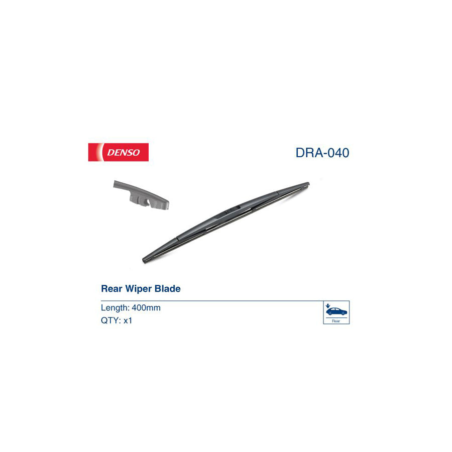 Denso Rear Dra-040 Wiper Blade | ML Performance EU Car Parts