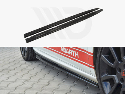 Maxton Design FI-BR-2-SPORT-SD1T Side Skirts Diffusers Fiat Bravo MK2 Sport | ML Performance UK Car Parts