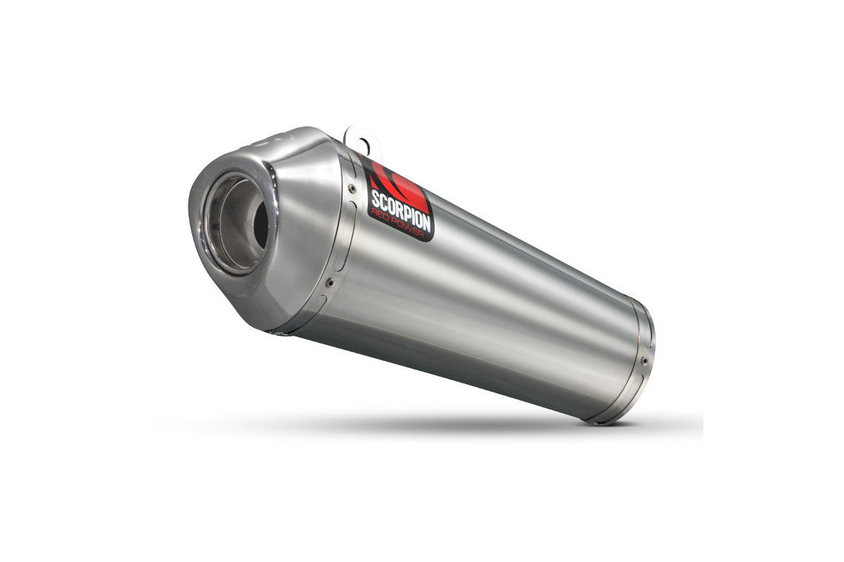 Scorpion ESI105SEO Suzuki Gladius 650 Power Cone Slip-On - Polished Stainless Steel Sleeve | ML Performance EU EU
