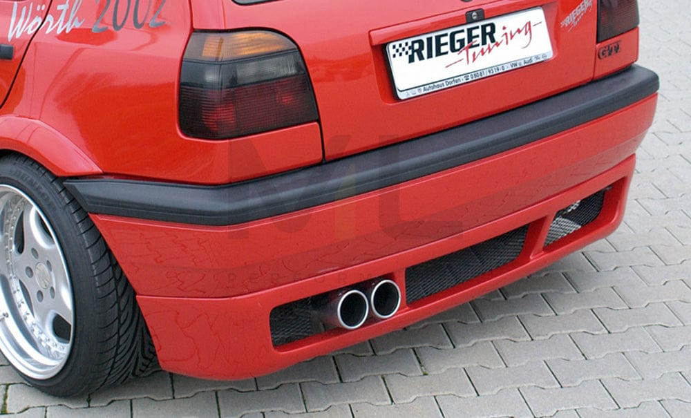 Rieger 00042062 VW Mk3 Golf Rear Diffuser 1 | ML Performance EU Car Parts