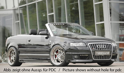 Rieger 00055263 Audi 8H A4 Front Bumper 3 | ML Performance EU Car Parts