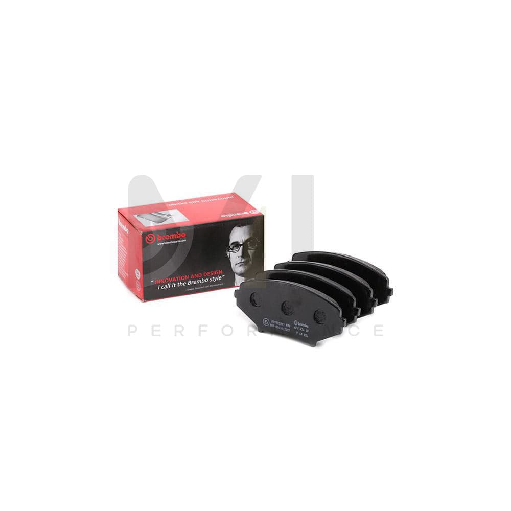 Brembo P 49 034 Brake Pad Set For Mazda Rx-8 (Se, Fe) Excl. Wear Warning Contact | ML Performance Car Parts