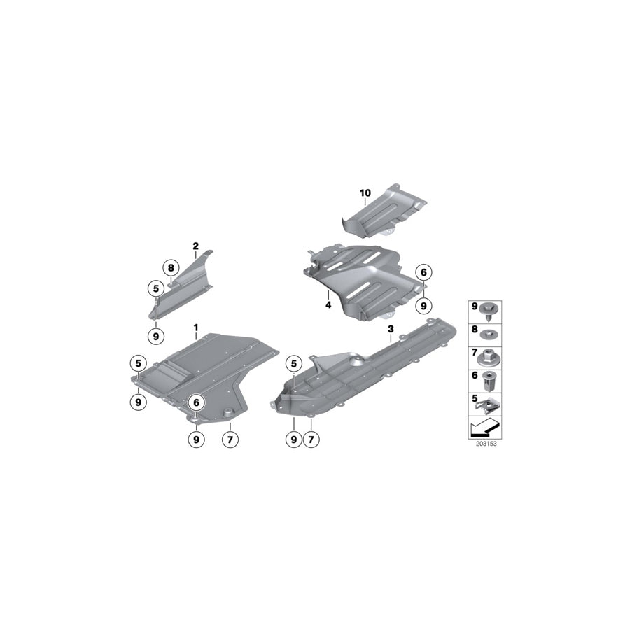 Genuine BMW 51487192025 E89 Cover, Activated Charcoal Filter (Inc. Z4 35i & Z4 35is) | ML Performance EU Car Parts