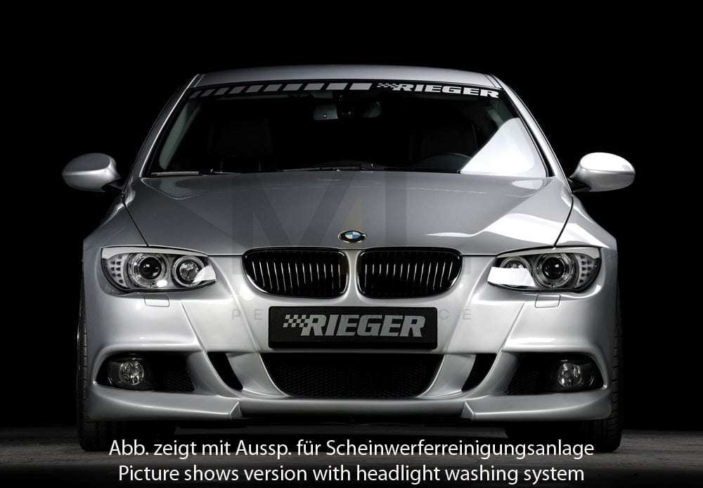 Rieger 00053451 BMW 3 Series E92 E93 Front Bumper 6 | ML Performance EU Car Parts