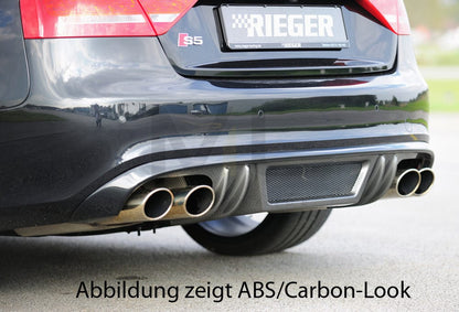 Rieger 00055442 Audi B8 B81 Rear Diffuser (A5 & S5) 3 | ML Performance EU Car Parts