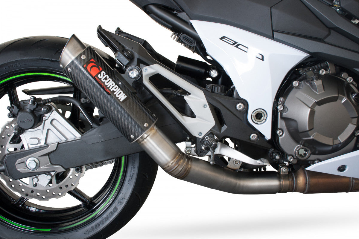 Scorpion KA1004CEM Kawasaki Z800 Rp1-Gp Slip-On - Carbon Fibre Sleeve | ML Performance EU EU