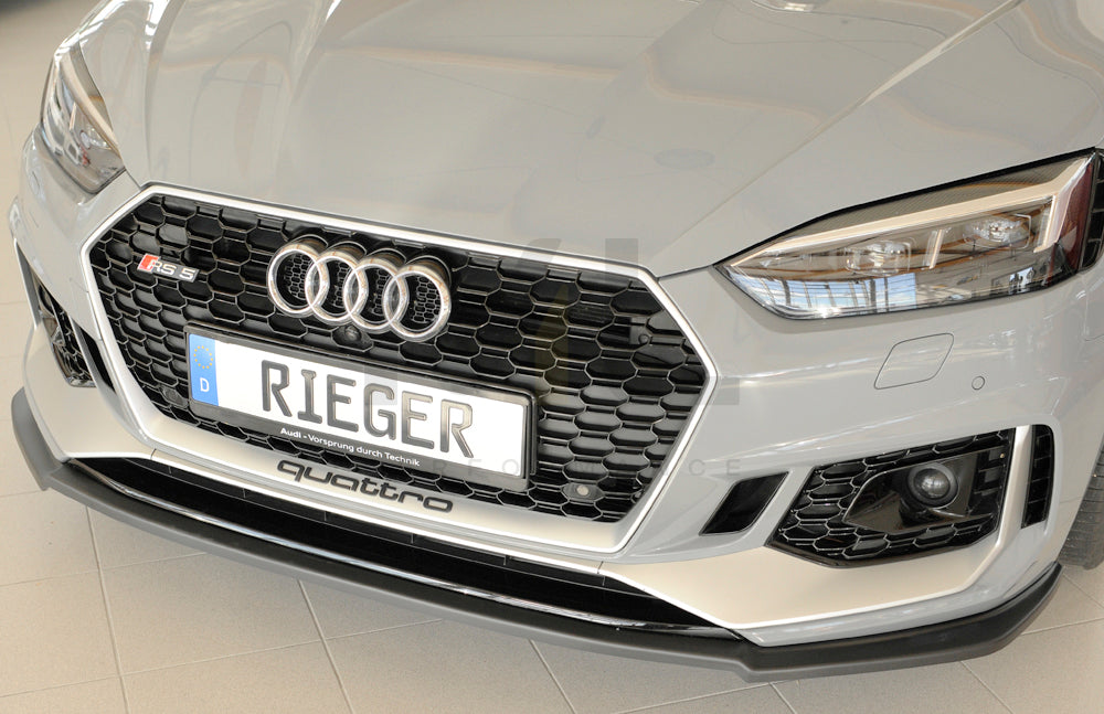 Rieger 00055484 Audi B9 F5 RS5 Front Splitter 3 | ML Performance EU Car Parts