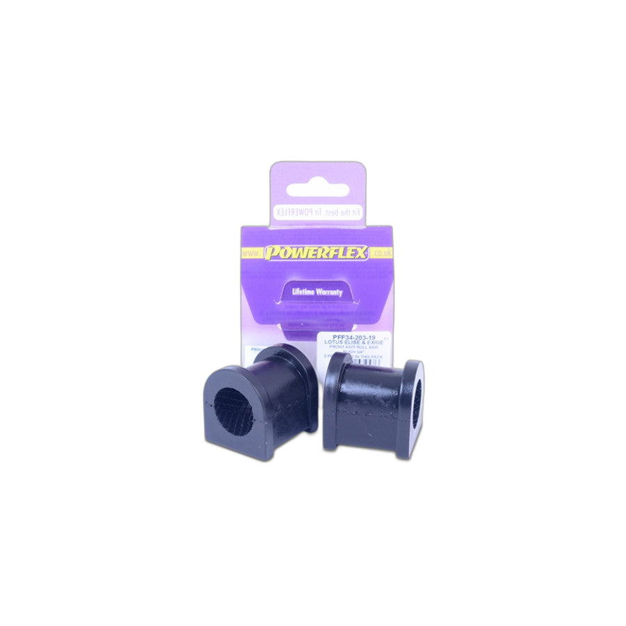Powerflex PFF34-203-19 Vauxhall - Opel Lotus Front Anti Roll Bar Bush 19mm (Inc. VX220, Exige, Elise) | ML Performance EU Car Parts