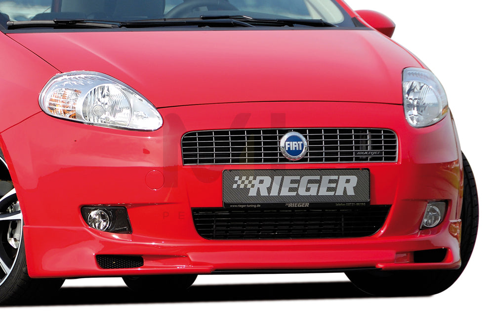 Rieger 00056040 Fiat Grande Punto (199) Front Splitter 1 | ML Performance EU Car Parts