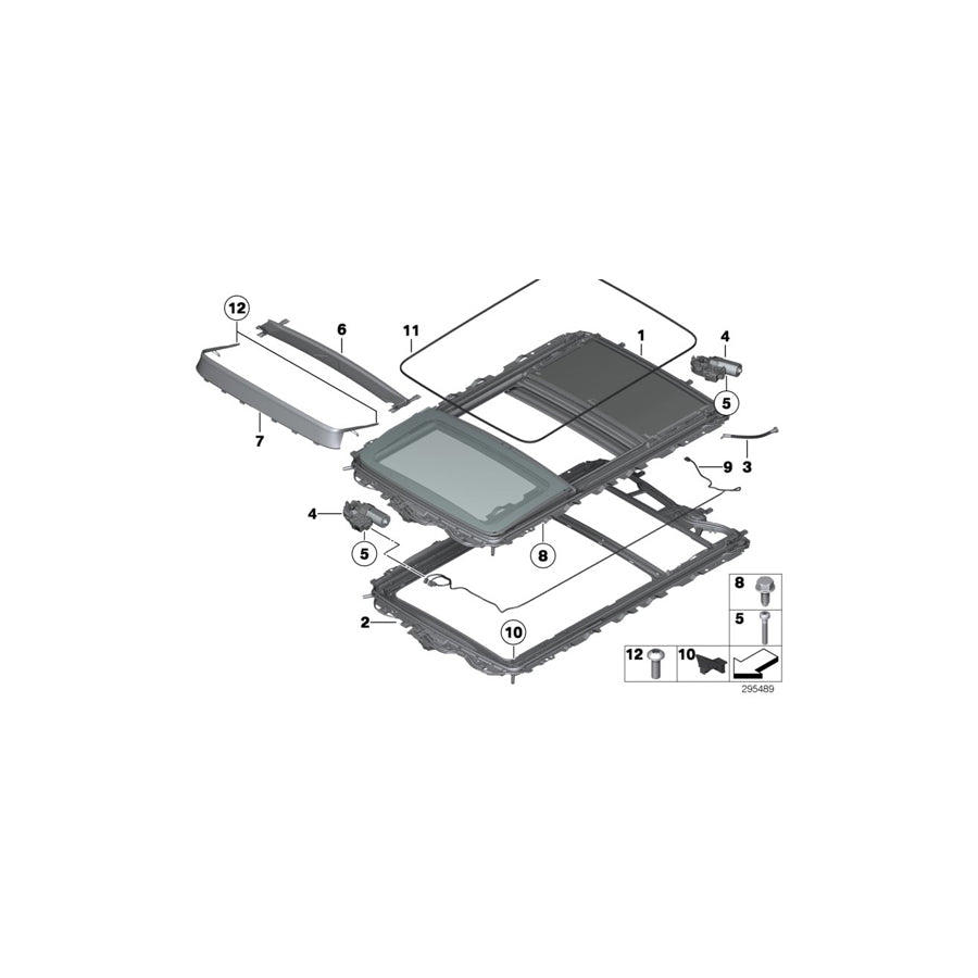 Genuine BMW 54107304489 F25 Set Of Screws M4X10 (Inc. X3 35dX, X3 18i & X3 20i) | ML Performance EU