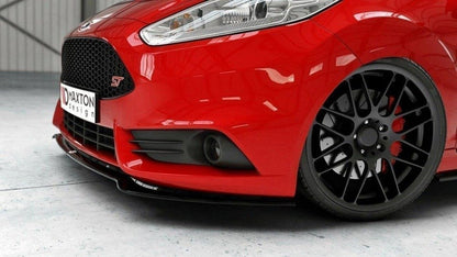 Maxton Design Ford Fiesta ST MK7 (Facelift) Front Splitter V.3