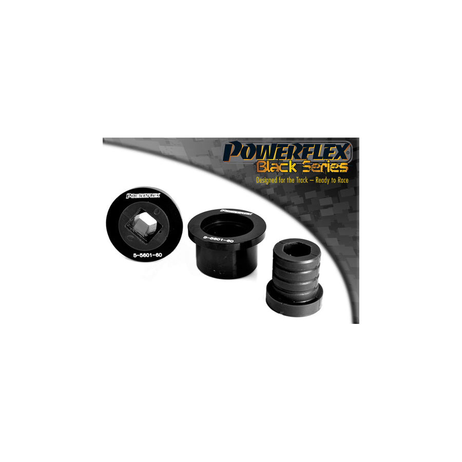 Powerflex PFF5-5601M3BLK BMW E46 M3 Front Wishbone Rear Bush, Aluminium Outer | ML Performance EU Car Parts