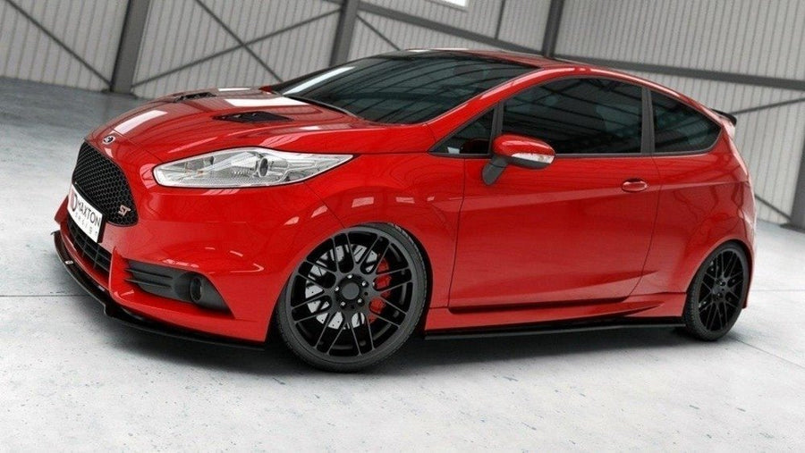 Maxton Design Ford Fiesta ST MK7 (Facelift) Front Splitter V.3
