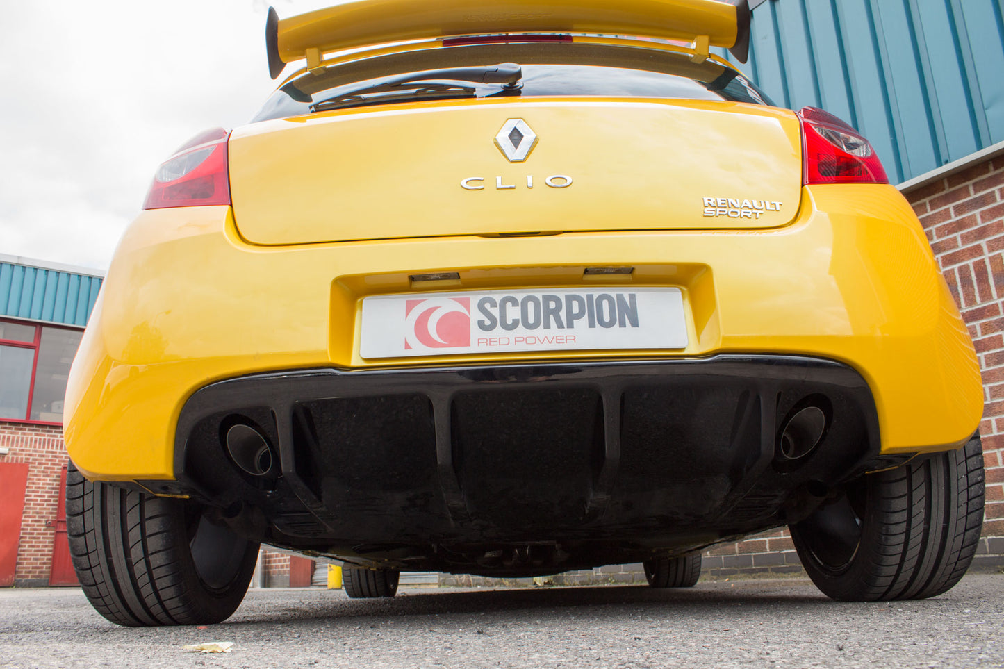 Scorpion SRN025S Renault Clio MK3 Resonated Cat-Back System  | ML Performance EU EU