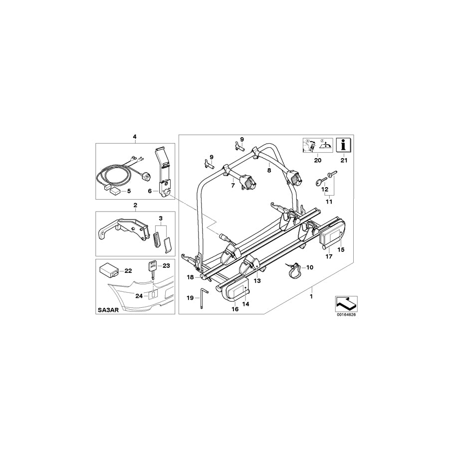 Genuine BMW 82710421333 Cabrio E70 E91 Rear Light, Left (Inc. X1 25dX, 340i & X4 30dX) | ML Performance EU Car Parts