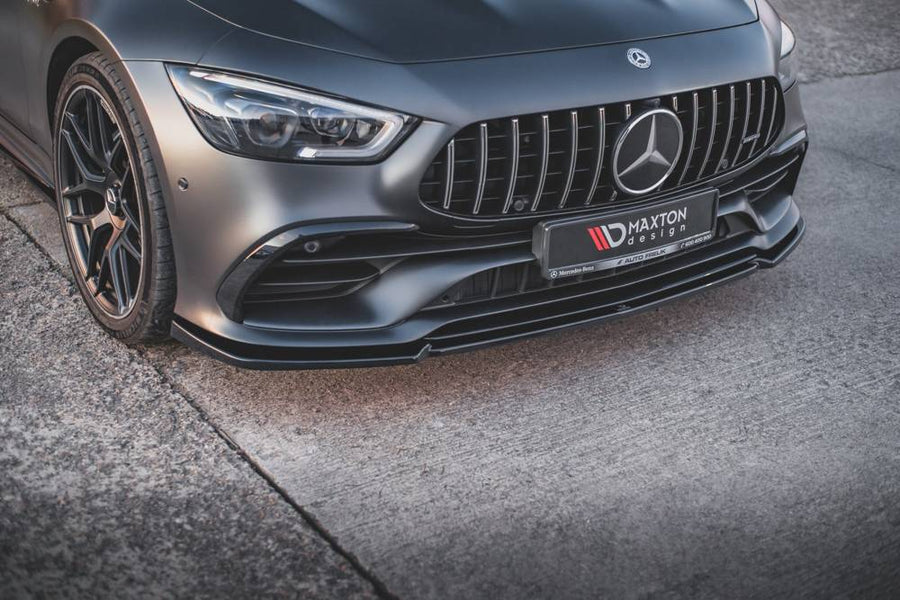 Maxton Design Mercedes Benz AMG GT 53 4-Door Coupe Front Splitter V.2