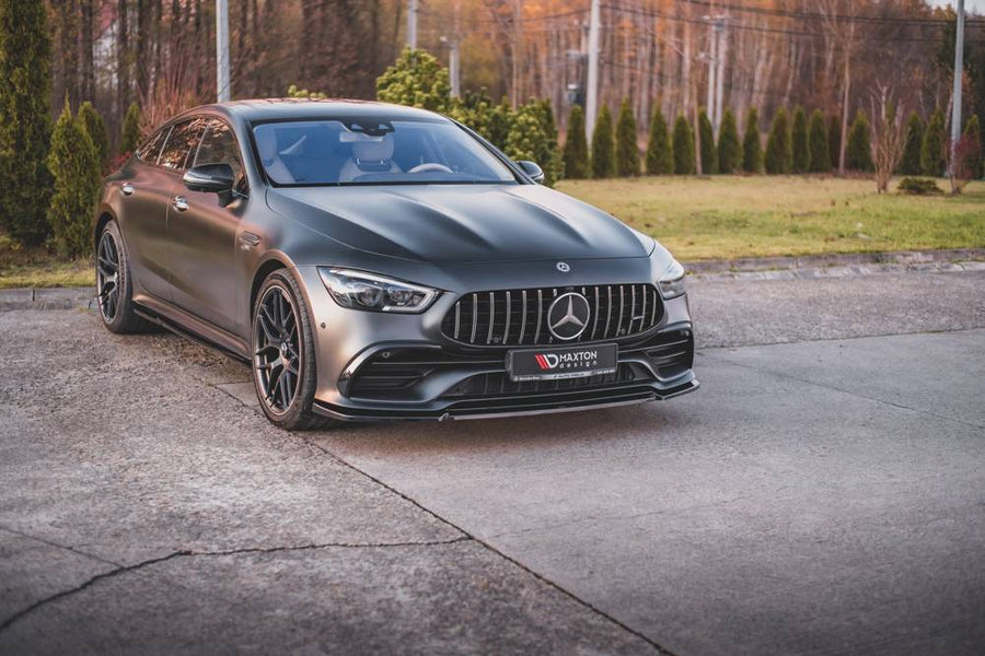 Maxton Design Mercedes Benz AMG GT 53 4-Door Coupe Front Splitter V.2