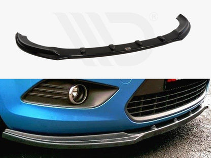 Maxton Design FO-FO-2F-FD1T Front Splitter Ford Focus MK2 | ML Performance UK Car Parts