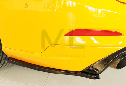 Rieger 00088244 Ford DEH Focus 4 Rear Side Splitter (Inc. Focus 4 ST) 2 | ML Performance EU Car Parts