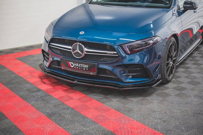 Maxton Design Mercedes Benz A35 AMG / AMG-Line W177 Front Splitter V.1
