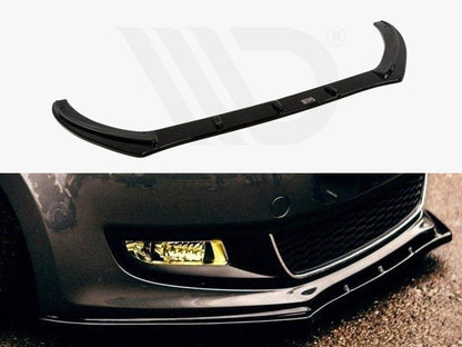 Maxton Design VW-PO-5-FD1T Front Splitter VW Polo MK5 Standard (2009-2014) | ML Performance UK Car Parts