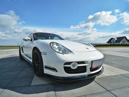 Maxton Design Porsche Cayman S 987c Front Splitter V.2