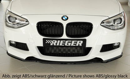 Rieger 00035050 BMW F20 F21 Front Splitter 5 |ML Performance EU Car Parts